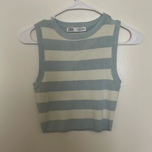Striped vest